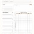 Une capture d'écran d'un planner Notion hebdomadaire bien organisé