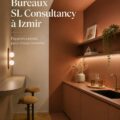 Vue d'ensemble des bureaux modernes de SL Consultancy à Izmir, mettant en avant l'architecture et le design