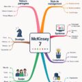 Infographie représentant le cadre 7-S de McKinsey avec ses sept éléments clés.