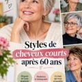 Femme souriante avec une coupe courte moderne, mettant en valeur son style