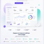 Un exemple de design de landing page captivant avec un appel à l'action.