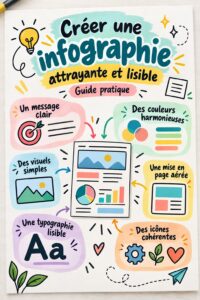 Infographie inspirante sur l'entrepreneuriat et la créativité