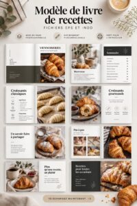 Couverture d'un livre de recettes fait maison, présentant des aliments garnis.