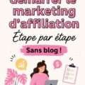 Femme utilisant son ordinateur pour démarrer le marketing d'affiliation