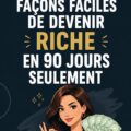 Image représentant une femme heureuse examinant ses finances avec un ordinateur portable.