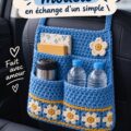 Tapis auto élégant dans une voiture moderne, prêt à être échangé.