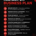 Femme en train de rédiger un business plan sur son ordinateur