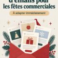 Modèle d'email festif pour entreprise avec design coloré