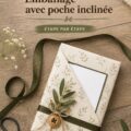 Emballage cadeau en poche angulaire décoré avec un joli ruban