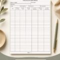 Modèle de fiche de gestion de stock pour un suivi efficace