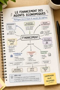Femme d'affaires examinant des documents financiers pour un projet