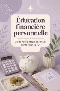 Femme examinant un budget sur son ordinateur, illustrant l'importance de l'éducation financière.