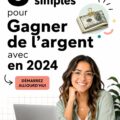 Femme utilisant Pinterest pour créer des revenus.