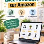 Une femme utilisant un ordinateur pour découvrir des strategies d'affiliation Amazon.