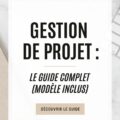 Image illustrant différents aspects de la gestion de projet avec des éléments de planification.