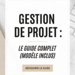 Image illustrant différents aspects de la gestion de projet avec des éléments de planification.