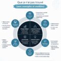 Une femme travaille sur sa stratégie digitale à l'aide d'un ordinateur portable.