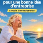 Image inspirante représentant Richard Branson en conférence, parlant d'entrepreneuriat.