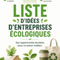 Illustration d'idées de business écologiques inspirants, mettant en avant une approche durable.