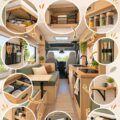 Idées de rangement pratique pour camping-car optimisant l'espace.