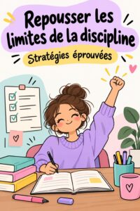 Femme priant à son bureau pour instaurer une discipline au travail