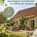 Longère rénovée en maison de vacances avec jardin en Sarthe
