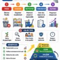 Espaces de bureau organisés selon la méthode 5S pour une meilleure productivité