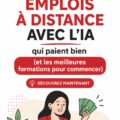 Femme travaillant à distance sur son ordinateur portable dans un cadre agréable.