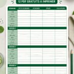 Modèles gratuits de journaux alimentaires à imprimer pour un suivi nutritionnel efficace.