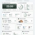 Modèle d'organisation Notion affichant des tâches et un calendrier, illustrant la productivité numérique.