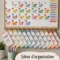 Un bureau bien organisé avec des accessoires stylés et pratiques