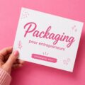 Emballages variés montrant des produits entrepreneuriaux colorés et attrayants.