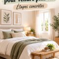 Chambre harmonieusement décorée pour une vente immobilière réussie.