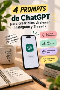 Un smartphone affichant des posts Instagram engageants pour des femmes entrepreneures