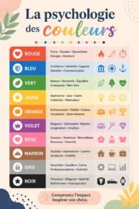 Une palette de couleurs vibrantes sur un mur, symbolisant la psychologie des couleurs en déco.