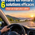 Photo d'une voiture avec des accessoires pour réduire le bruit de route