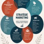 Femme entrepreneur réfléchissant à une stratégie marketing pour son entreprise.