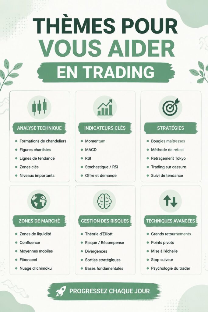 Femme analysant des graphiques boursiers sur un ordinateur pour le trading