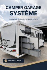 Système de rangement pratique installé dans un coffre de voiture
