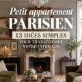 Un beau salon dans un appartement parisien, mettant en avant l'optimisation de l'espace et une décoration chaleureuse.